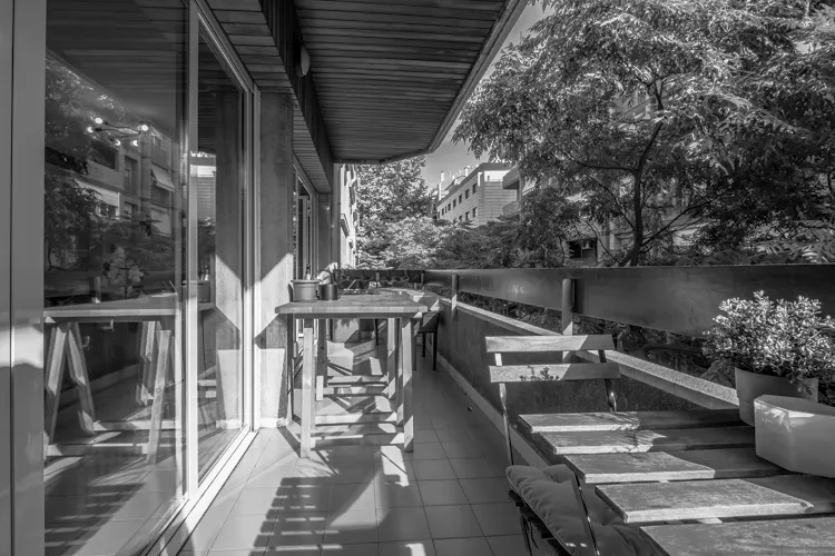 Foto de terraza en un piso en alquiler