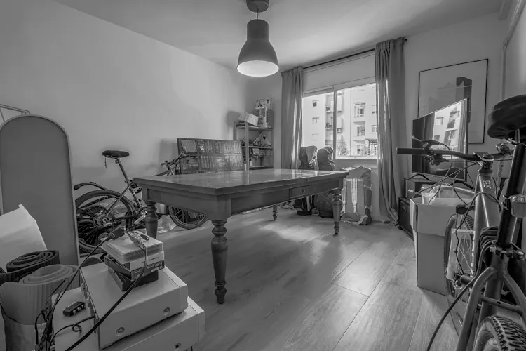 Foto de habitación en un piso en alquiler