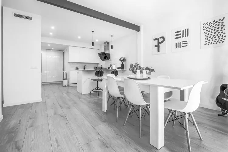 Foto de comedor en un piso en alquiler