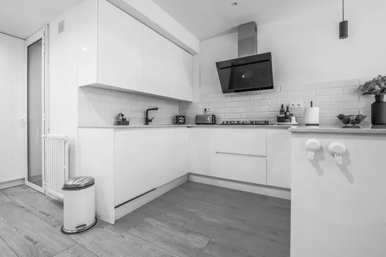 Foto de cocina en un piso en alquiler