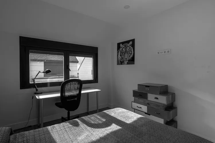 Foto de dormitorio en un piso en alquiler