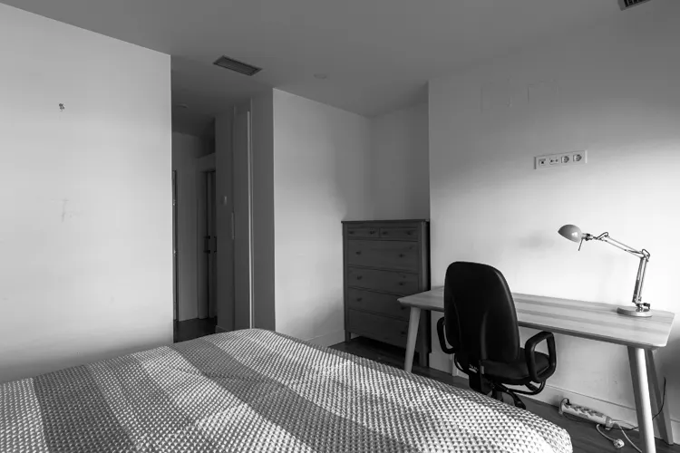 Foto de dormitorio en un piso en alquiler