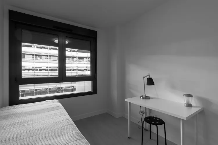 Foto de dormitorio en un piso en alquiler