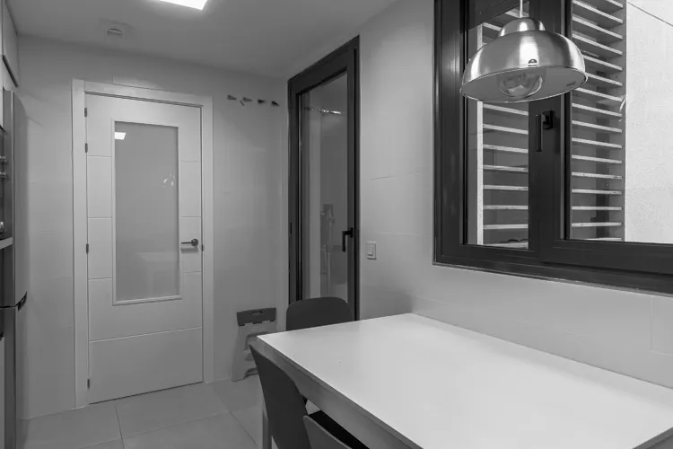 Foto de cocina en un piso en alquiler