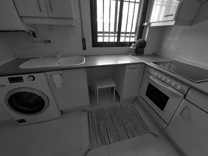 Foto de cocina en un piso en alquiler