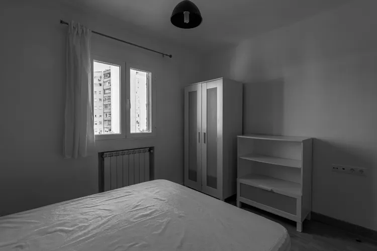 Foto de dormitorio en un piso en alquiler