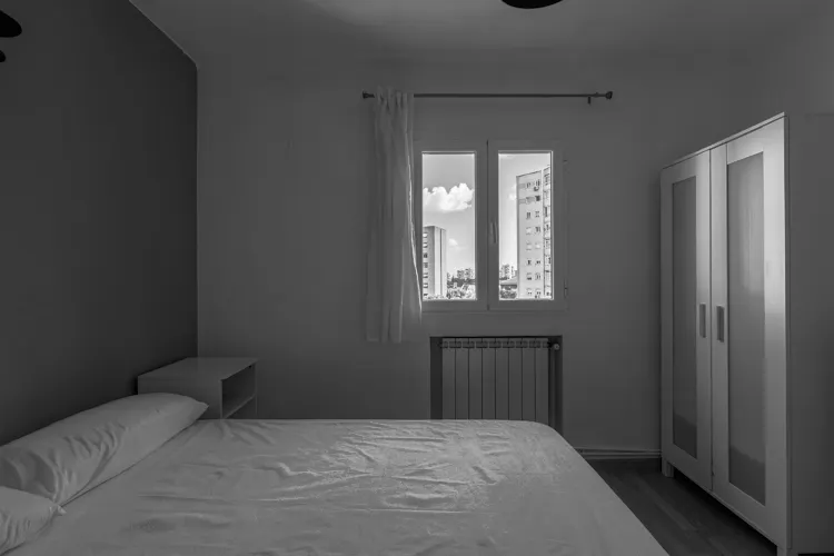 Foto de dormitorio en un piso en alquiler