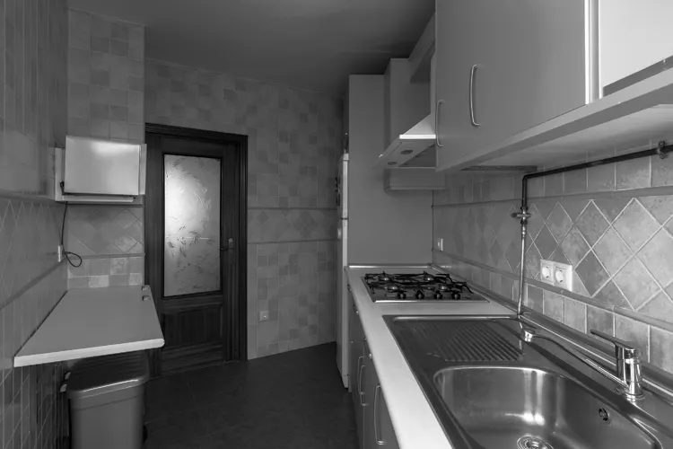 Foto de cocina en un piso en alquiler