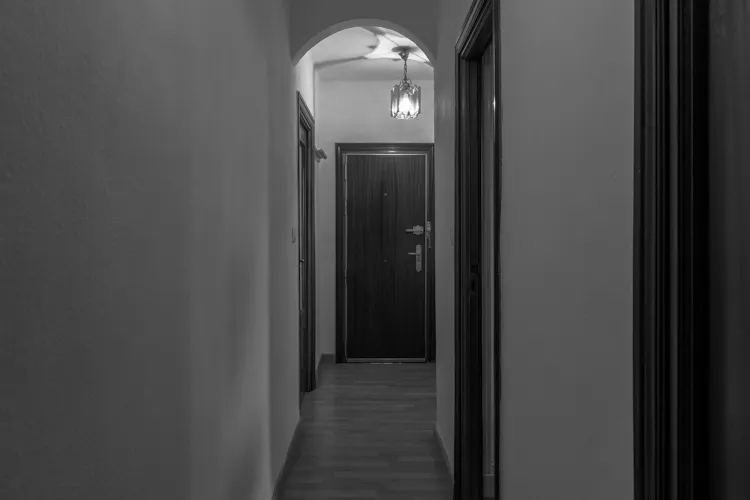Foto de pasillo en un piso en alquiler