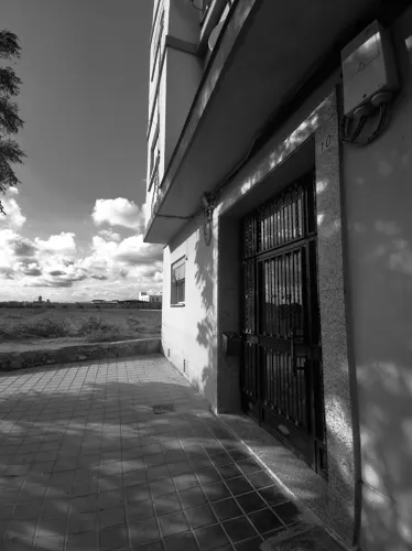 Foto de entrada en un piso en alquiler