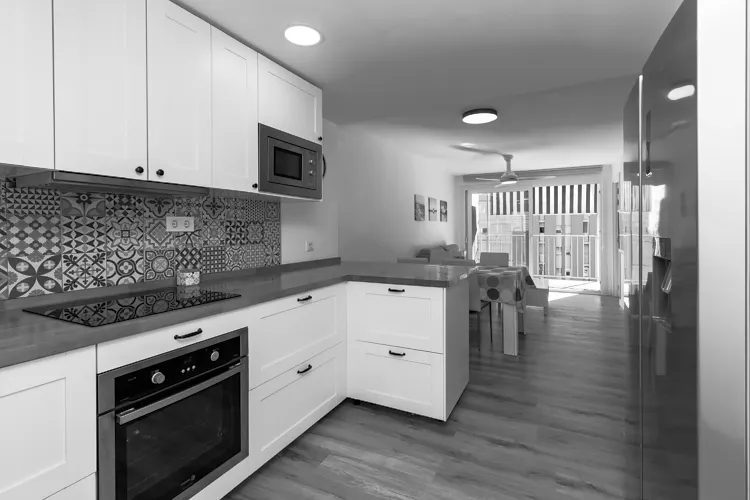 Foto de cocina en un piso en alquiler