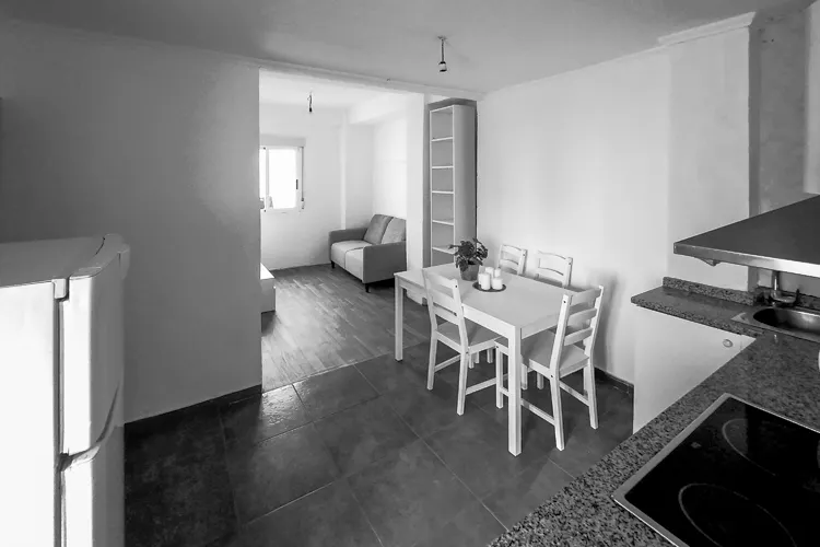 Foto de comedor en un piso en alquiler