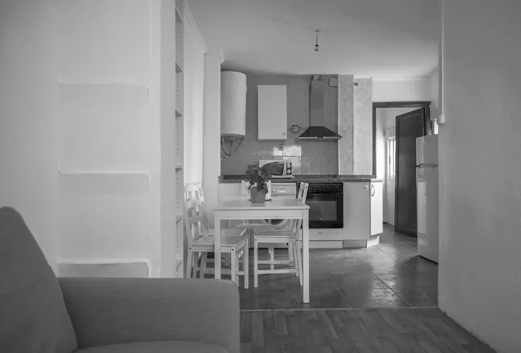 Foto de cocina en un piso en alquiler