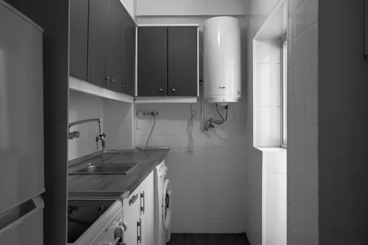 Foto de cocina en un piso en alquiler