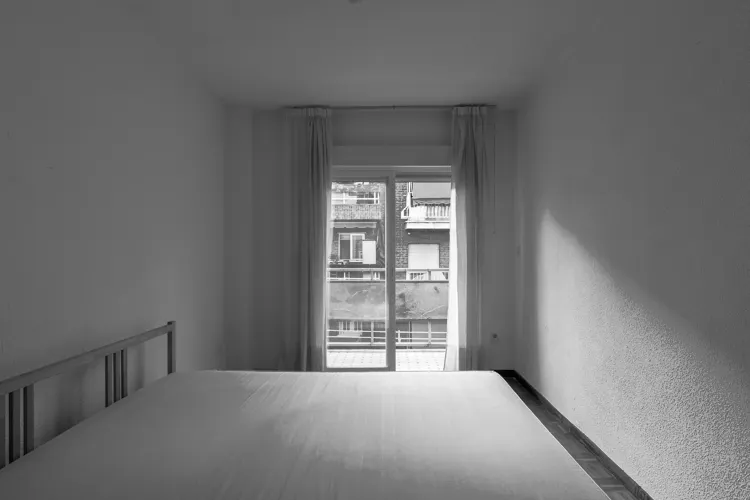 Foto de dormitorio en un piso en alquiler