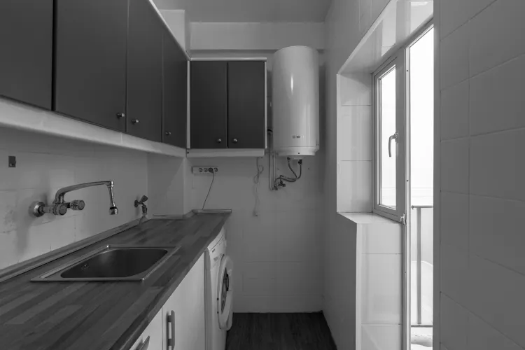 Foto de cocina en un piso en alquiler