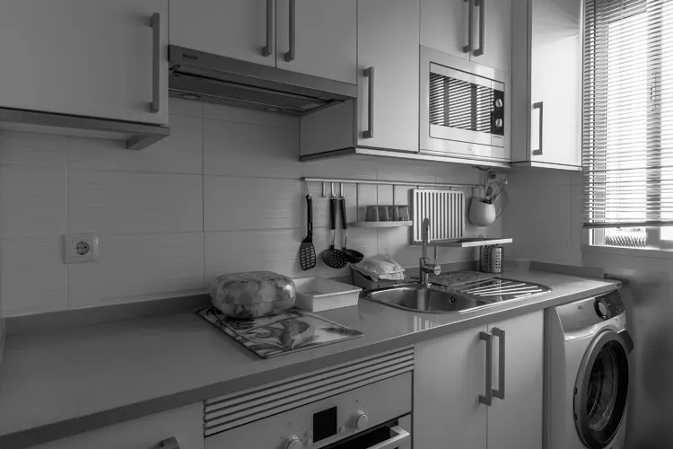 Foto de cocina en un piso en alquiler