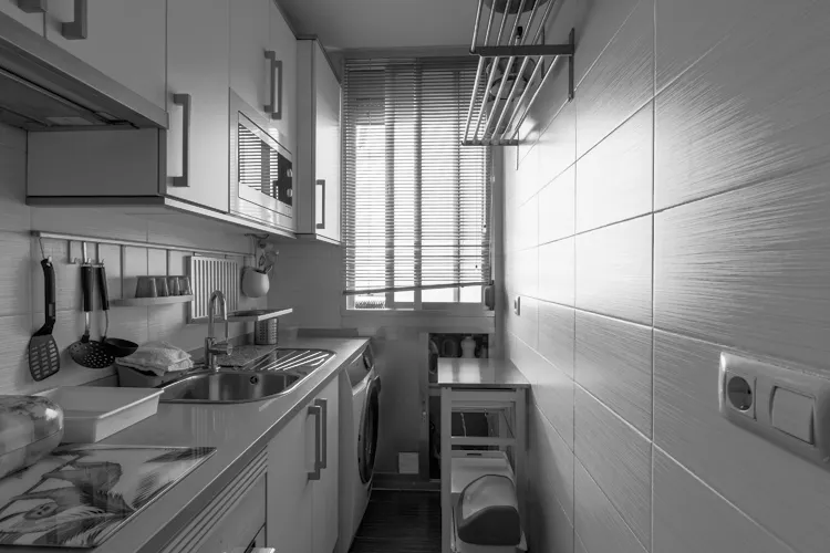 Foto de cocina en un piso en alquiler