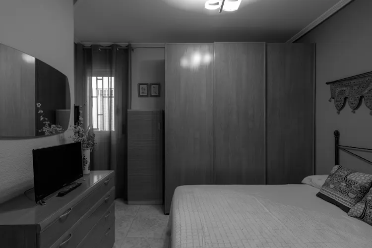 Foto de dormitorio en un piso en alquiler