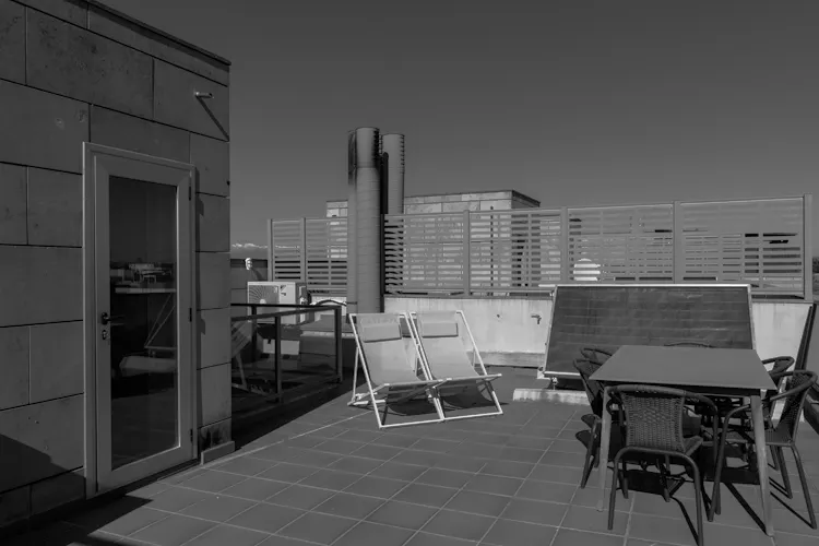 Foto de terraza en un piso en alquiler