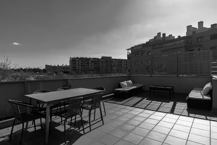 Foto de terraza en un piso en alquiler