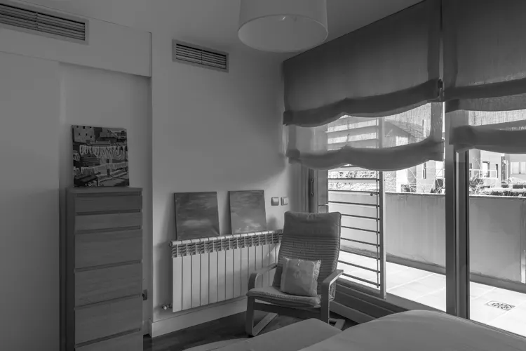 Foto de dormitorio en un piso en alquiler
