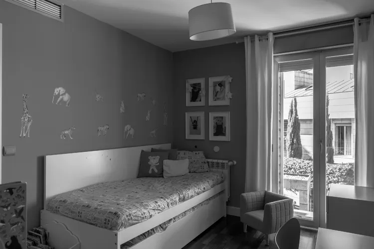 Foto de dormitorio en un piso en alquiler