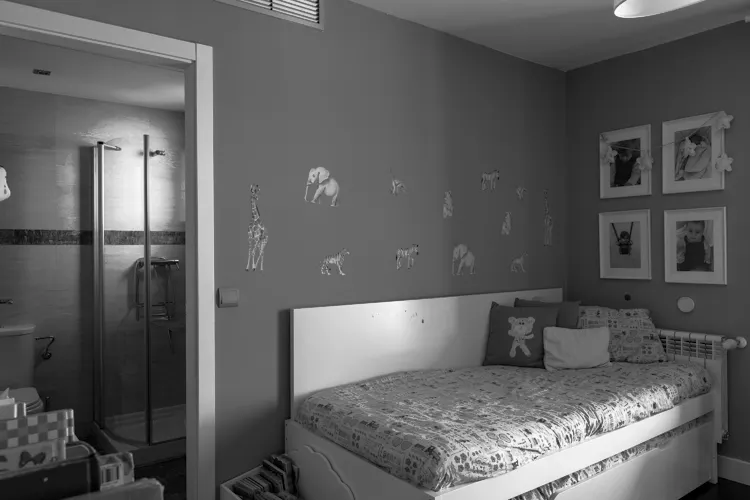 Foto de dormitorio en un piso en alquiler