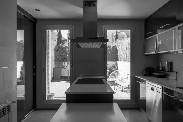 Foto de cocina en un piso en alquiler