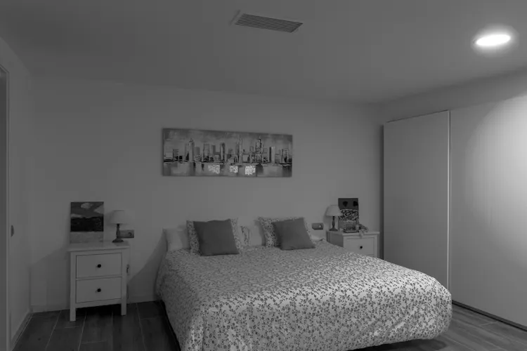 Foto de dormitorio en un piso en alquiler
