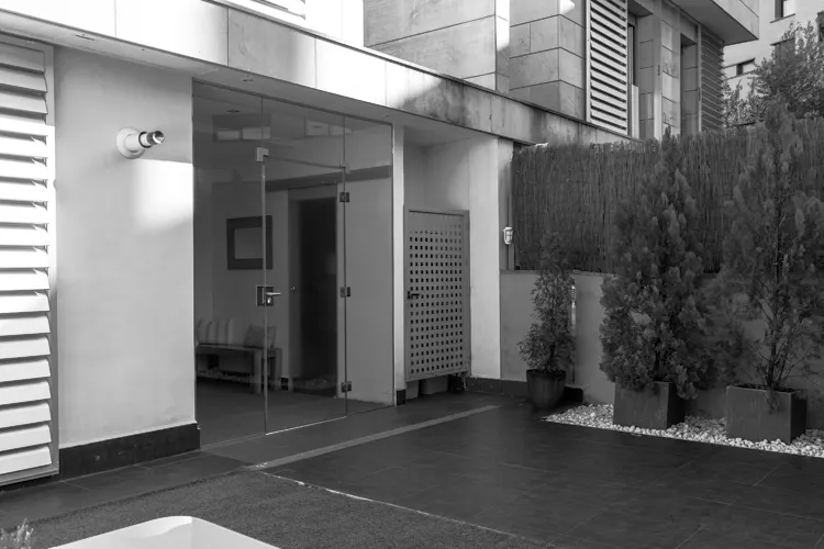 Foto de jardín en un piso en alquiler