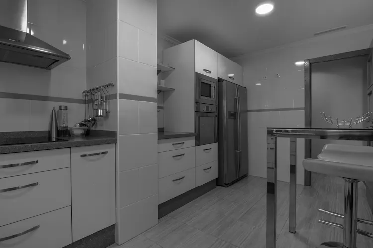 Foto de cocina en un piso en alquiler