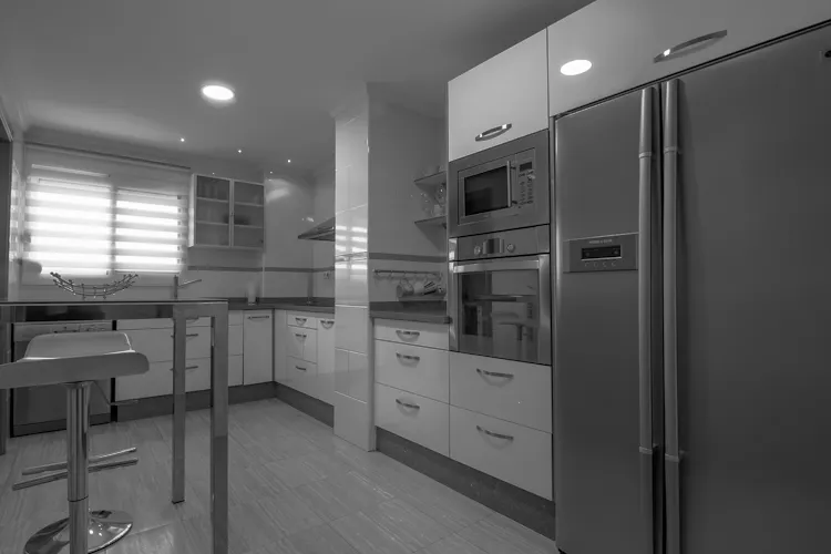 Foto de cocina en un piso en alquiler