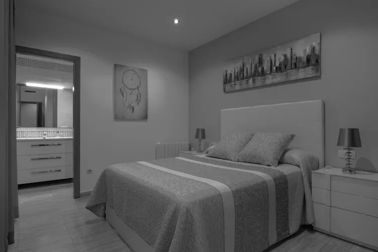 Foto de dormitorio en un piso en alquiler