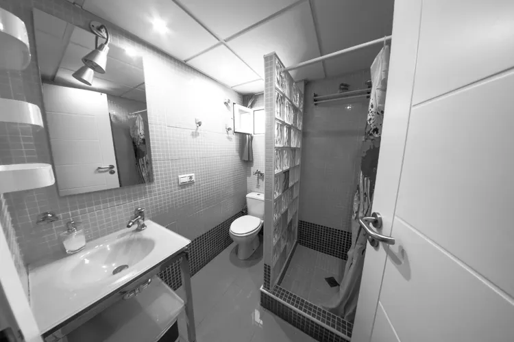 Foto de baño en un piso en alquiler