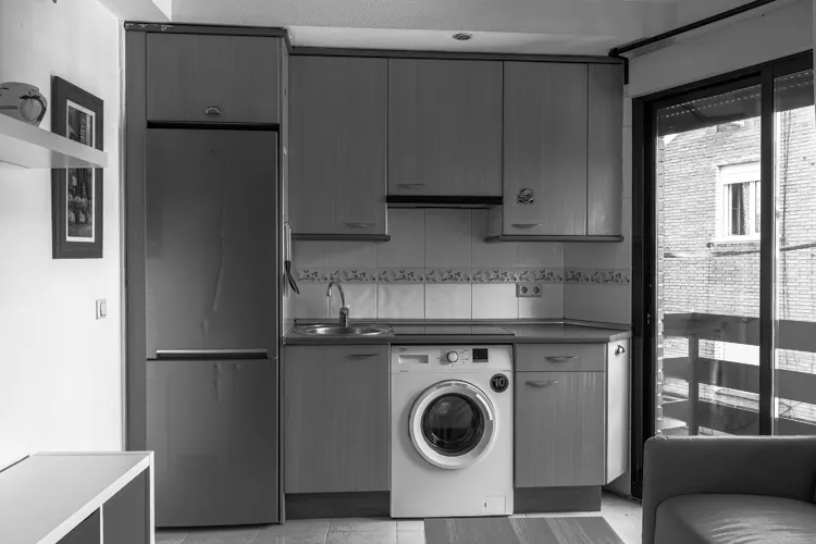 Foto de cocina en un piso en alquiler