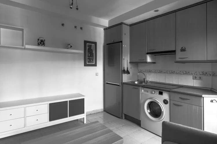 Foto de cocina en un piso en alquiler