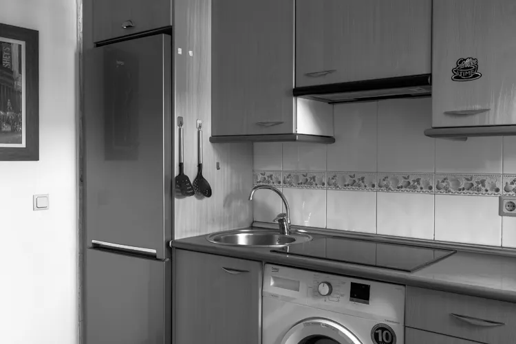 Foto de cocina en un piso en alquiler