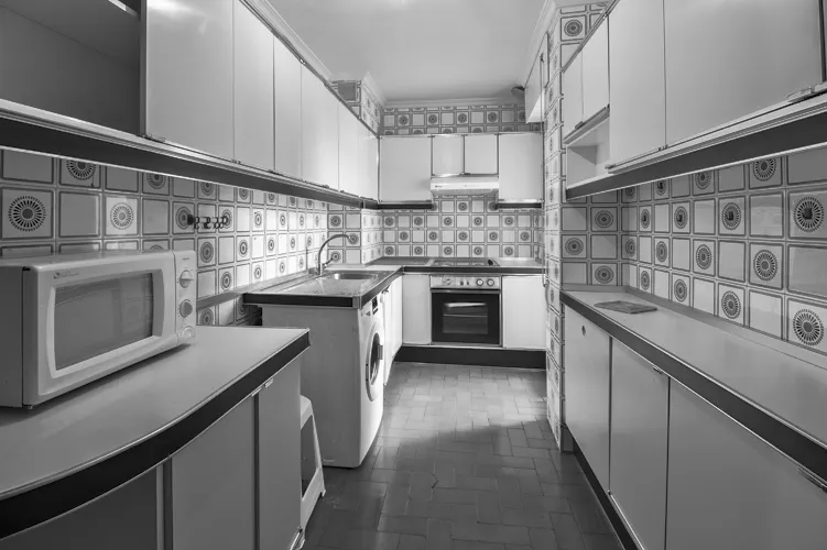 Foto de cocina en un piso en alquiler
