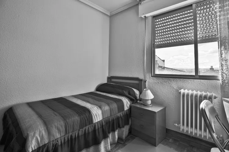 Foto de dormitorio en un piso en alquiler