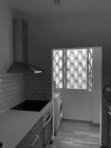 Foto de cocina en un piso en alquiler