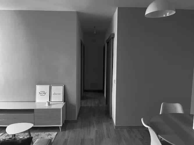 Foto de pasillo en un piso en alquiler