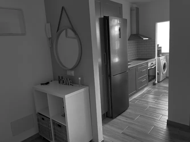 Foto de cocina en un piso en alquiler