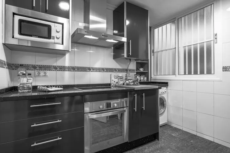 Foto de cocina en un piso en alquiler