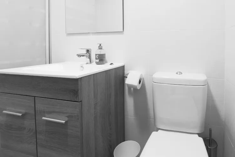 Foto de baño en un piso en alquiler