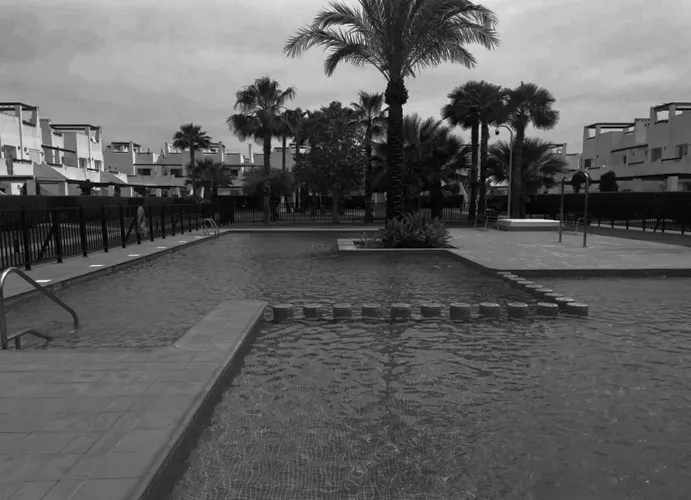 Foto de piscina en un piso en alquiler