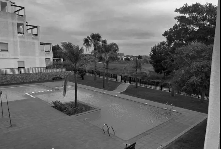 Foto de piscina en un piso en alquiler