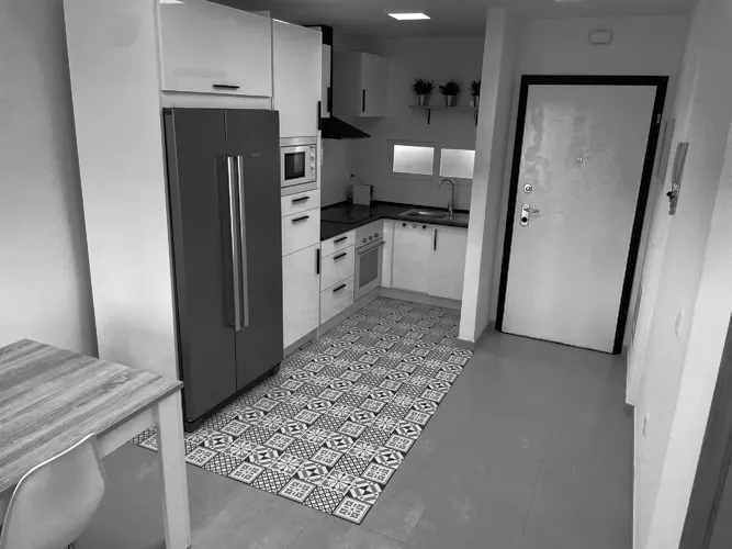Foto de cocina en un piso en alquiler