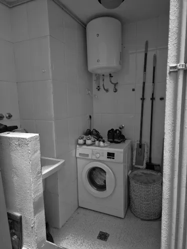 Foto de cocina en un piso en alquiler