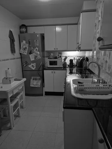 Foto de cocina en un piso en alquiler
